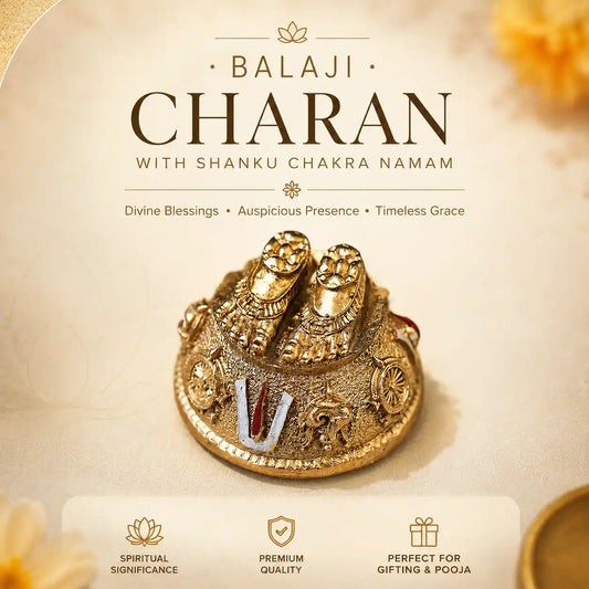 Balaji Charan with Shanku Chakra Namam