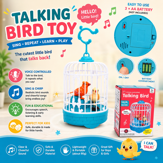 Talking Bird Toy for Kids