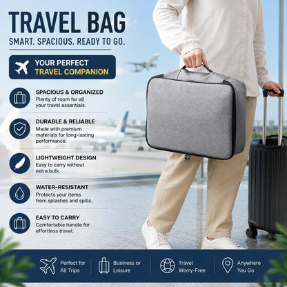Waterproof Portable Document Storage Bag Travel Organizer